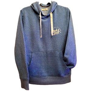 Jack&Jones blue pullover Surfer hoodie. Size med